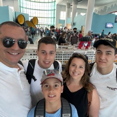 Waiting to board the Disney Fantasy